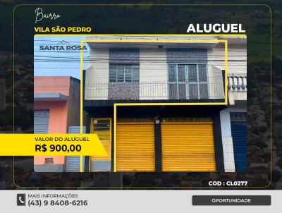 Casa para Locao, em Santo Antnio da Platina, bairro VILA SAO PEDRO, 2 dormitrios, 1 banheiro